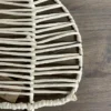 Blatt Papierseil natur