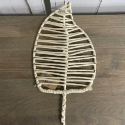 Blatt Papierseil natur