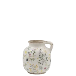 Cavaillon Flasche mit Blumenmotiv klein