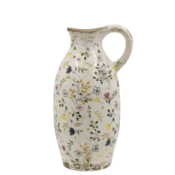 Cavaillon Flasche mit Blumenmotiv groß