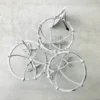 Eierhalter weiß gewischt