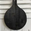 Holz Brett “Beo” rund schwarz