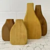 Holz Vase