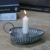 Kammerleuchter Herz antique zink