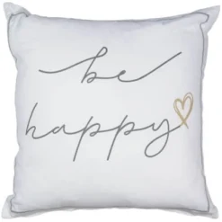 Kissen be happy Herz