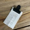 Klammer Clip schwarz