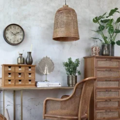 Lampe Bambus natur
