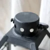 Laterne antique kohle