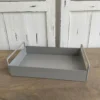 Metall Tablett “Erik” grau