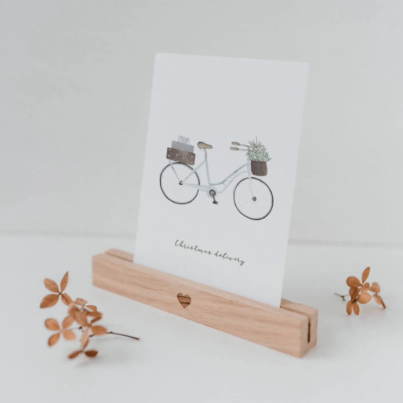 Postkarte Geschenke Fahrrad