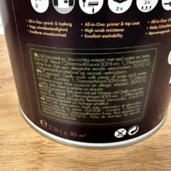 Premium Wall Paint Charcoal Black