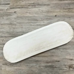 Schale weiß gewischt