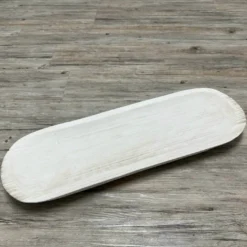 Schale weiß gewischt