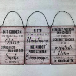 Schild Kinder