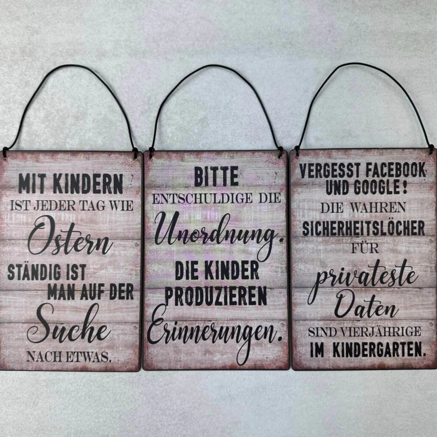 Schild Kinder