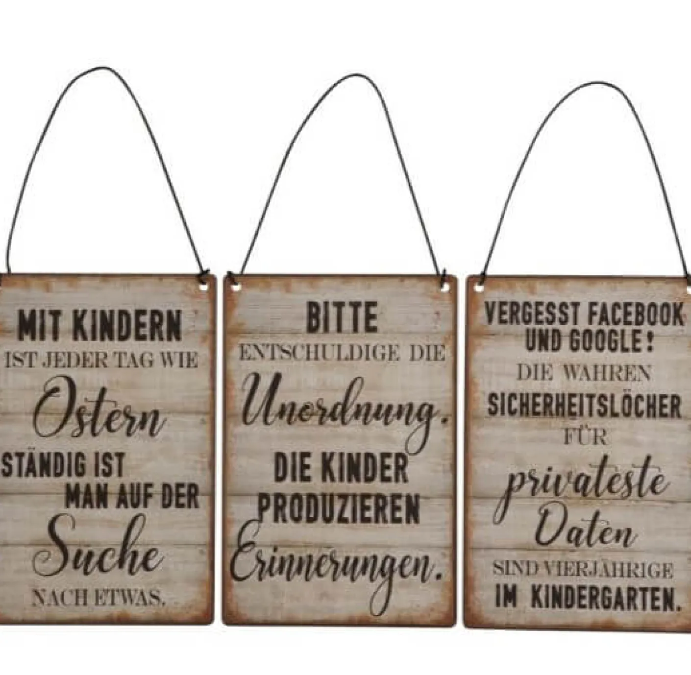 Schild Kinder