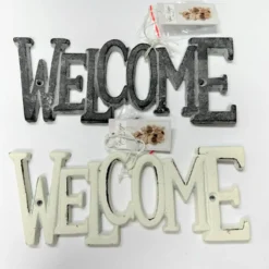 Schild Welcome