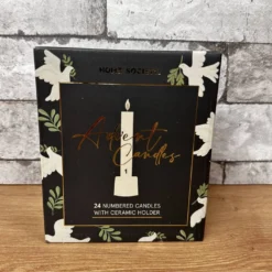 Stabkerzen Advent inkl. Kerzenhalter