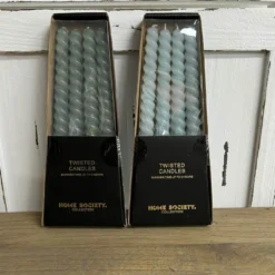 Stabkerze Swirl 4er-Set
