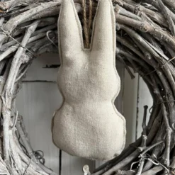 Stoff Hasenhänger natur