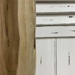Tablett Teakholz mit Griffen