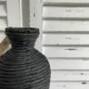 Vase Natur Papierseil