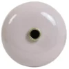 WARLY Vase Deko hellgrau